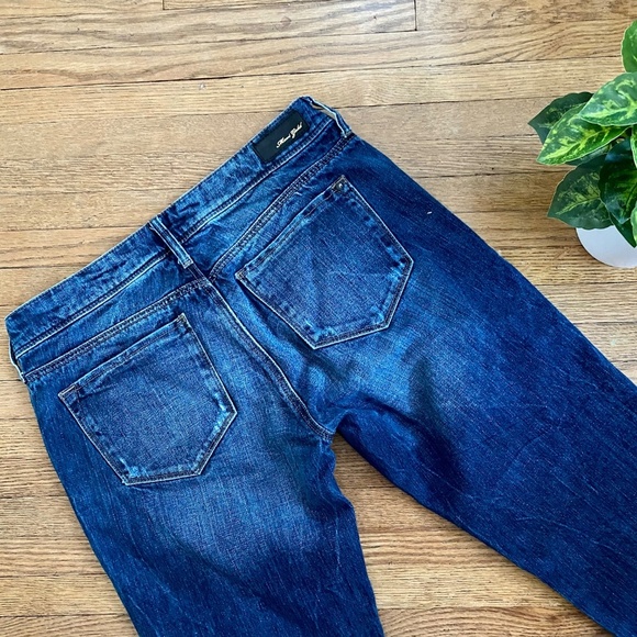Mavi Gold Emma Slim Boyfriend Jeans Mid Rise Dark Wash Size 27 - Picture 11 of 12